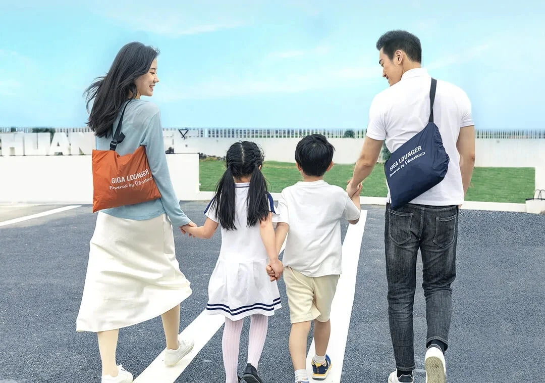 GigaLounger - The Ultimate Inflatable Beach Sofa