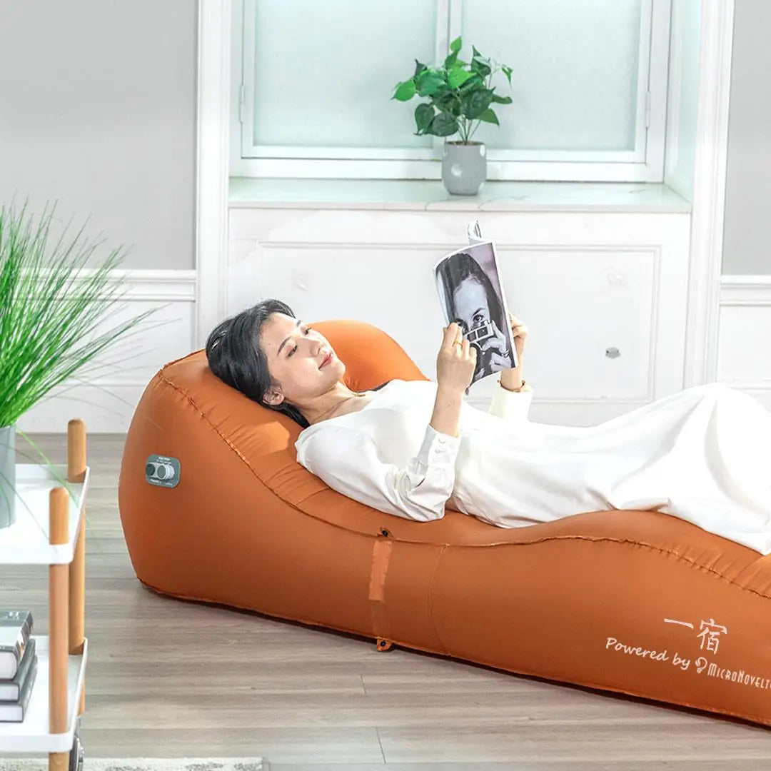 GigaLounger - The Ultimate Inflatable Beach Sofa